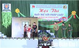 Trung đoàn 246 tổ chức hội thi “Tuổi trẻ với pháp luật”
